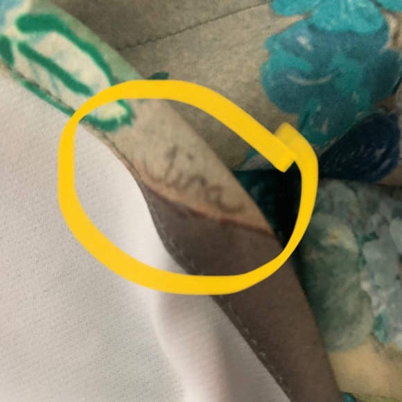 Skirt- (Size Small) Tailored handmade Signed at hemline by Tina Z, 2017 - Picture 3 of 12